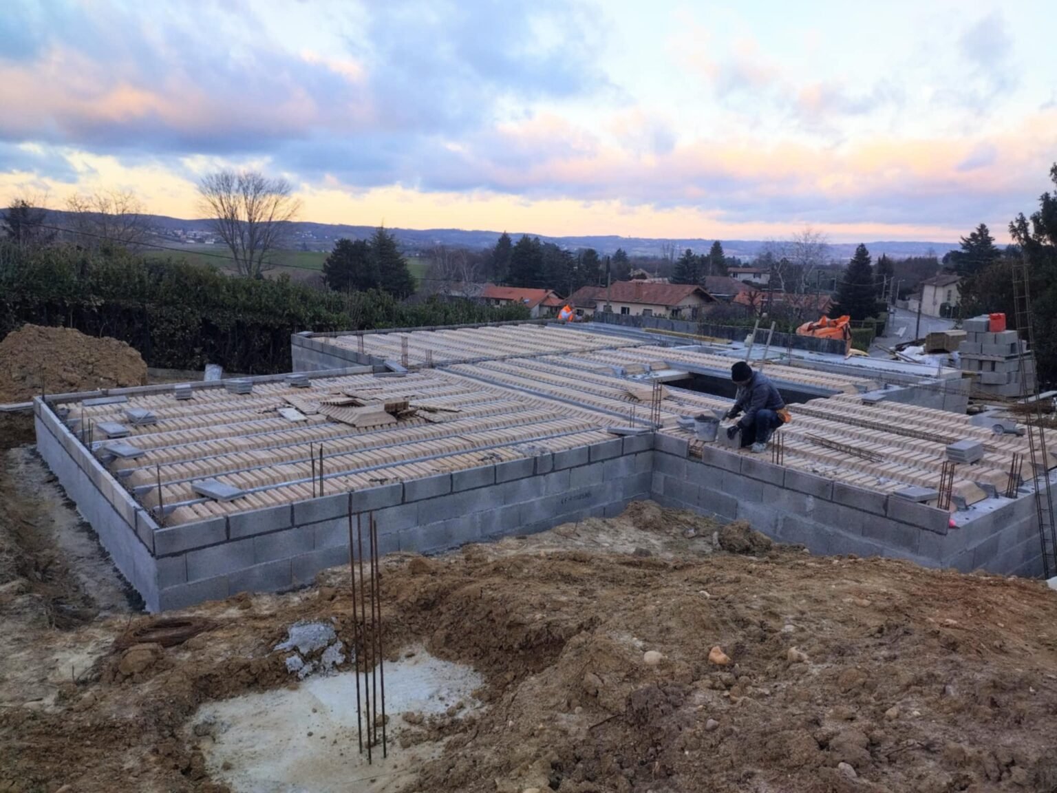 Construction maison individuelle Ternay.